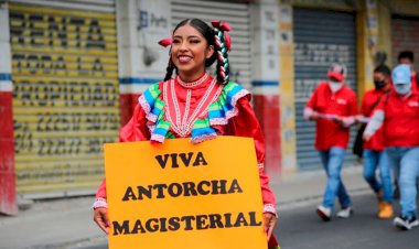 La lucha de Antorcha Magisterial