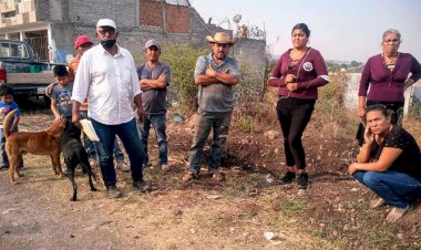 En la colonia Ampliación San Lorenzo llevan 20 años sin agua ni drenaje