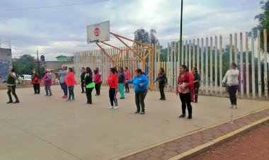 Promueven ejercicio en Lomas de Altavista 