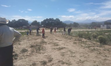 Promueven antorchistas desarrollo para colonias de Libres, Puebla