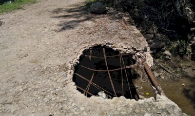 Demandan puente vehicular y obra carretera en comunidad de Chietla