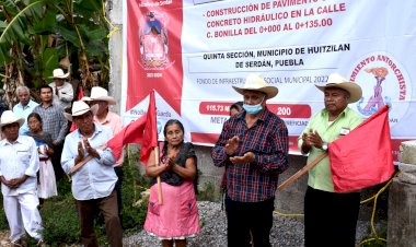 Inicia Ayuntamiento nueva obra en Huitzilan