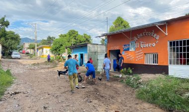 Previenen en colonia de Chiapa de Corzo afectaciones por lluvias 