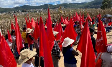 Con trabajo y resultados, en Chalcatongo respaldan a Antorcha