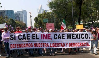 El INE y la marcha 