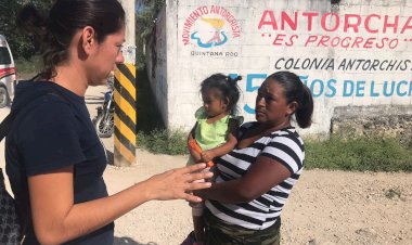 Habitantes de colonias marginadas de Cancún exigen alumbrado público