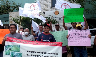 Tribunal Agrario da la espalda a familias de la colonia Nicte-Ha de Kanasín