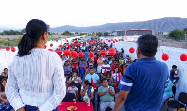 Inauguran nueva calle en Torreón, un logro más de Antorcha