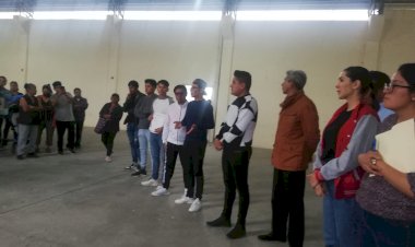 Visita autoridad comunitaria de Acuitlapilco colonia La Antorcha