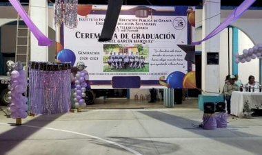 Grupo cultural antorchista se presenta en clausura de telesecundaria