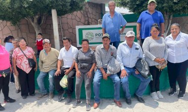 Antorcha por más caminos en Santo Domingo, San Luis Potosí