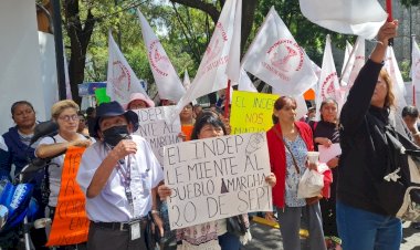 Atentos, combativos y valientes en nuestra marcha-plantón al Indep