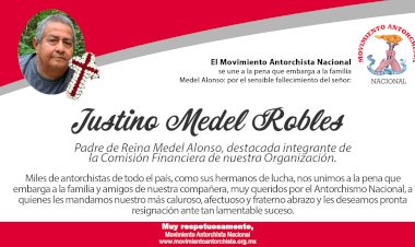 Esquela Justino Medel Robles