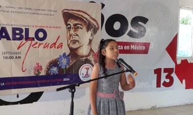 Antorcha rinde homenaje a Pablo Neruda en su 50 aniversario luctuoso