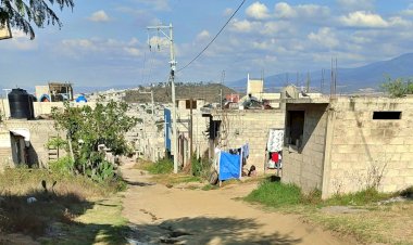 Lomas de San Sebastián, donde todo hace falta en La Paz, Edomex