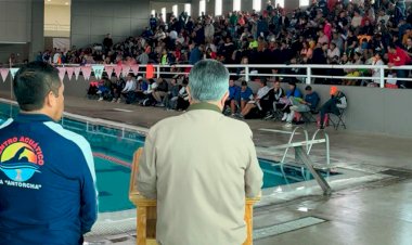Centro Acuático “La Antorcha”, sede del Campeonato Estatal Novatos CC 2023