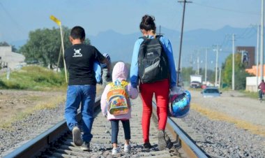 Frio, hambre y migración infantil