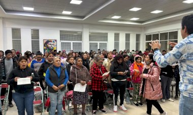 Colonos poblanos preparan coro monumental en honor a Lenin