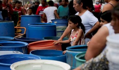 Falta el agua y las grandes purificadoras, felices