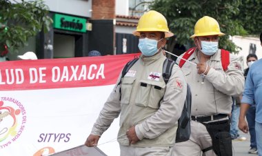 La Salud, un sector que la Primavera Oaxaqueña se pasa de un oído a otro