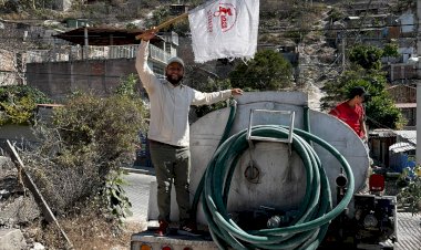 Entrega de agua en pipas, resultado de lucha antorchista