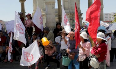 Hidalguenses se suman a protestas por un Plan Hídrico Nacional