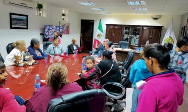 Protestan antorchistas en Monclova