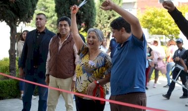 Inauguran obras en escuelas antorchistas