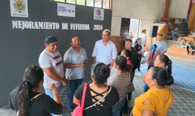 Logra Antorcha mejoramiento de vivienda para Peñamiller