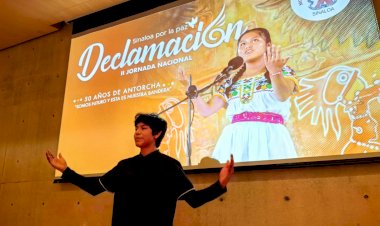 Sinaloa participa en la II Jornada Nacional de Declamación