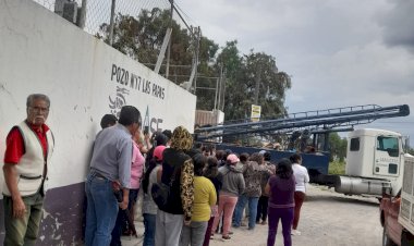 Fugas de agua afectan a más de mil 500 familias en Ecatepec