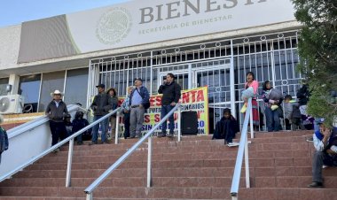 Antorchistas se unen a protesta de productores de Sembrando Vida