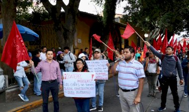 Anuncian antorchistas plantón en Coatepec