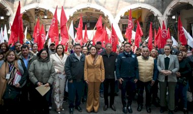 Antorchistas de Aguascalientes entregan su pliego petitorio 2025