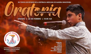 CONVOCATORIA | V Jornada Nacional de Oratoria