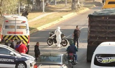 Motociclistas peligran en carretera México-Texcoco